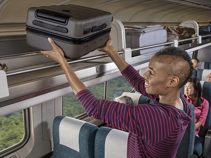 Amtrak northeast regional baggage on sale